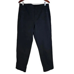 Soft Surroundings Women’s Straight Leg Ankle Pants TL Black